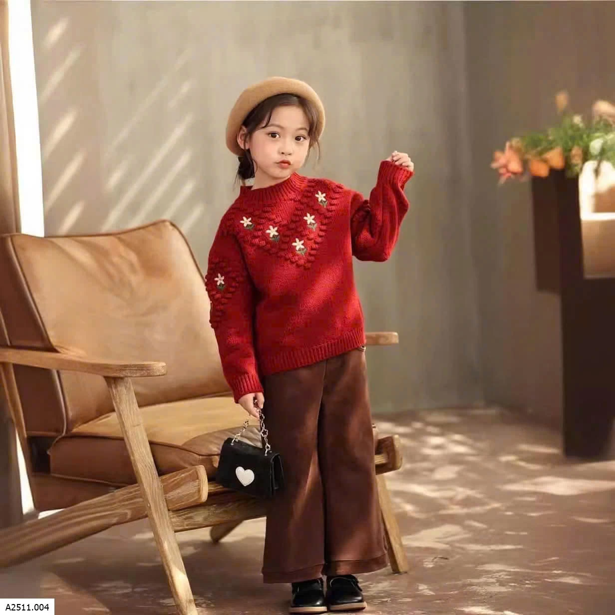 ÁO LEN BÉ GÁI SIU XINH Giá sỉ 140k