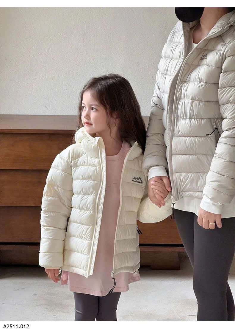 ÁO KHOÁC PHAO CHO MẸ VÀ BÉ   Giá sỉ sz 100-150: 229k  sz M-XL: 271k 