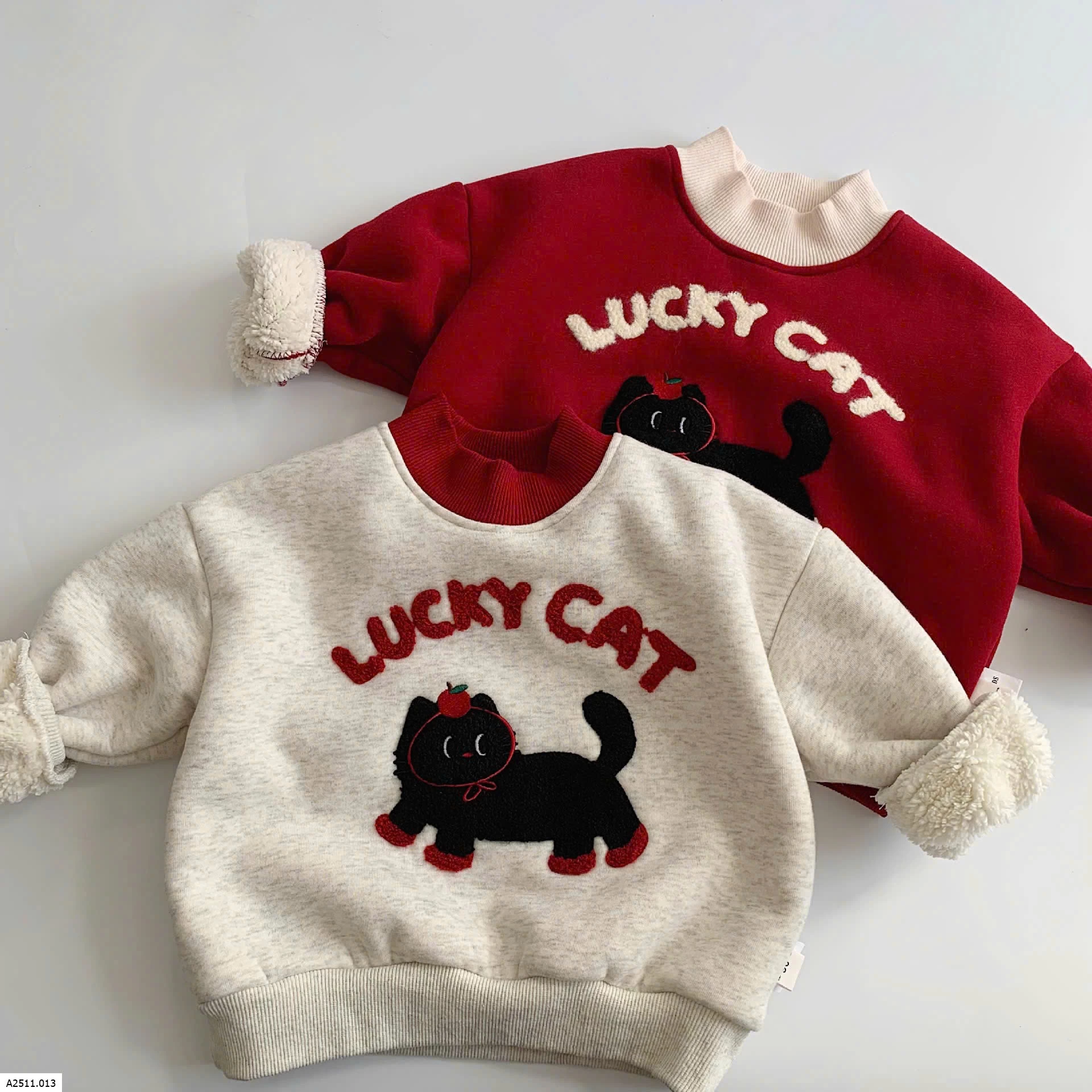 ÁO LUCKY CAT CHO BÉ Giá sỉ 165k