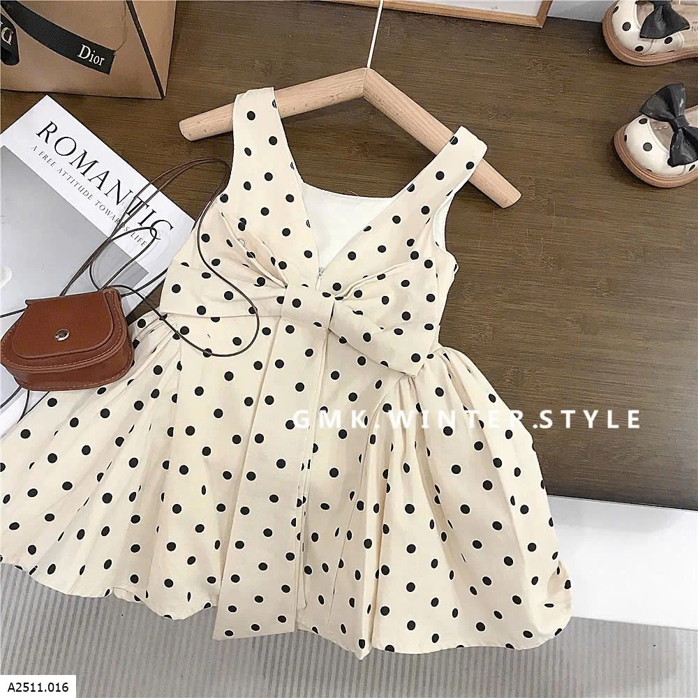 VÁY CHẤM BI BG  Giá sỉ 200k