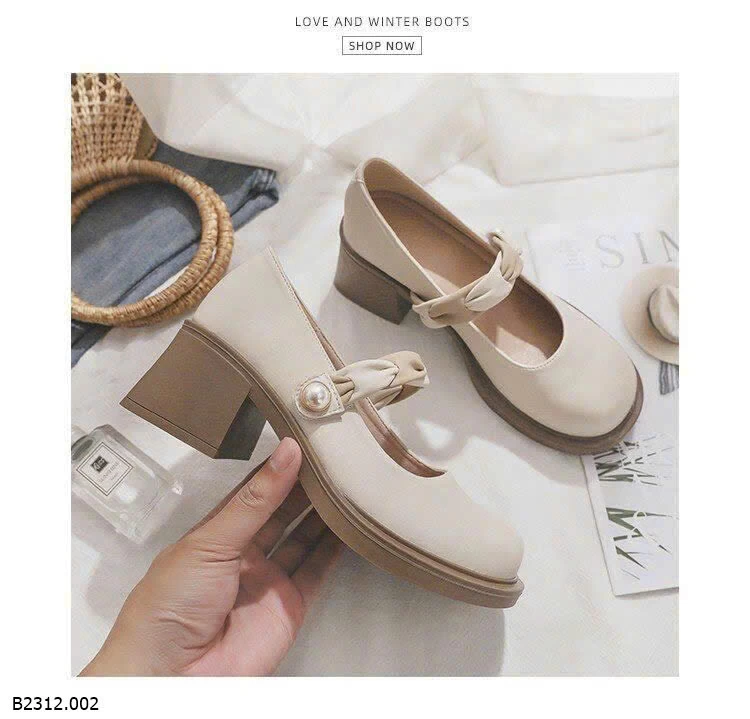 GIÀY MARY JANE ĐẾ CAO NỮ Giá sỉ 142k