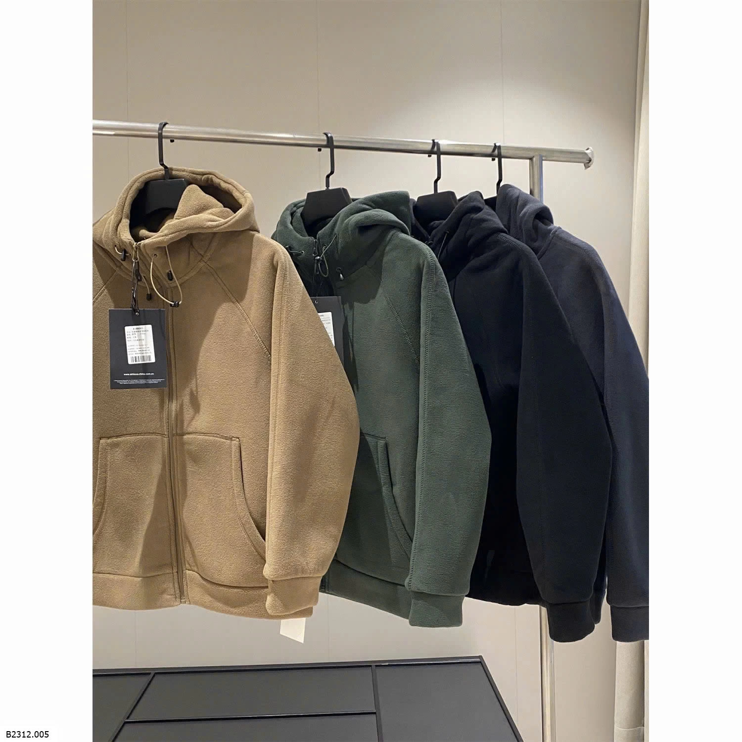 ÁO KHOÁC LÓT LÔNG INBLUE NAM NỮ Giá sỉ 275k