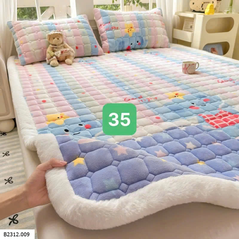 NỆM LÓT LÔNG CỪU SỮA Giá sỉ sz 120x200 giá 184k sz 150x200 giá 216k sz 180x200 giá 244k sz 200x220 giá 290k Vỏ gối rời giá 97k/ cặp