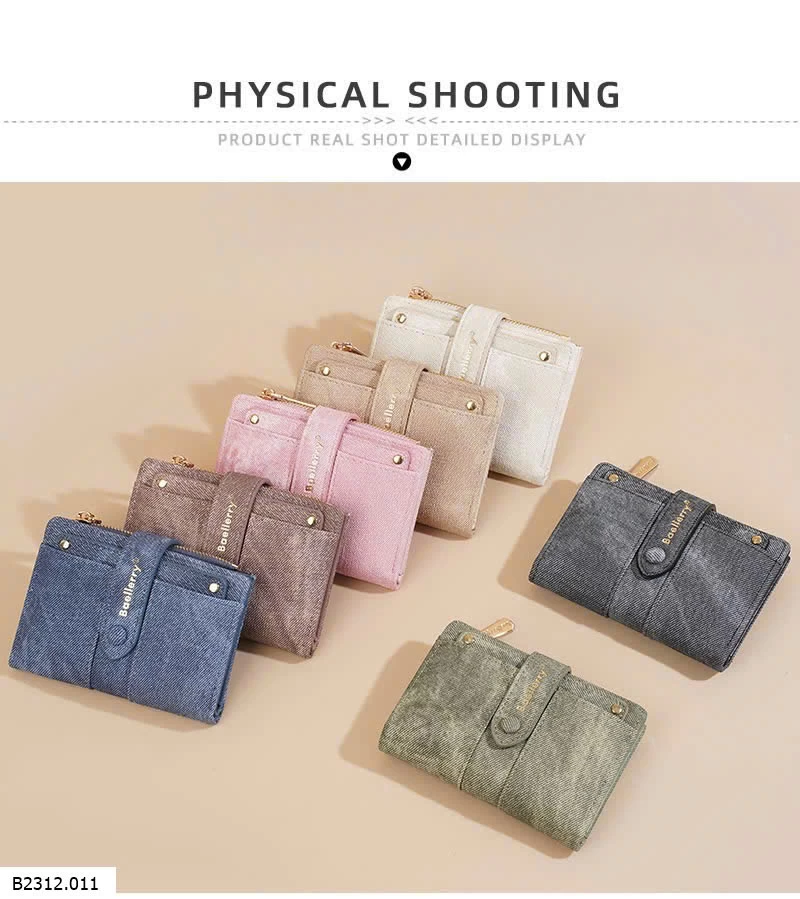 VÍ BAELLERRY DÁNG GẬP CAO CẤP  Giá sỉ 83k