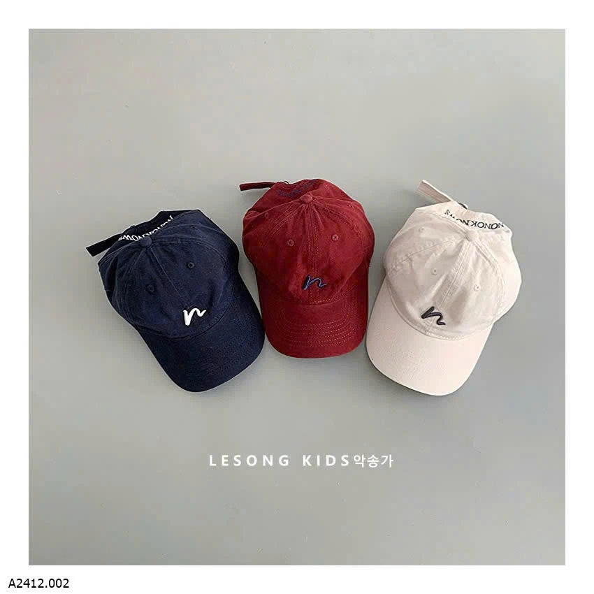 Mũ lưỡi trai cho bé Giá sỉ 76k