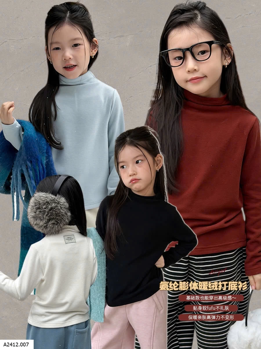 ÁO GIỮ NHIỆT TAG LƯNG AMBB   Giá sỉ sz 90-150: 115K sz 160: 129k 170: 144k