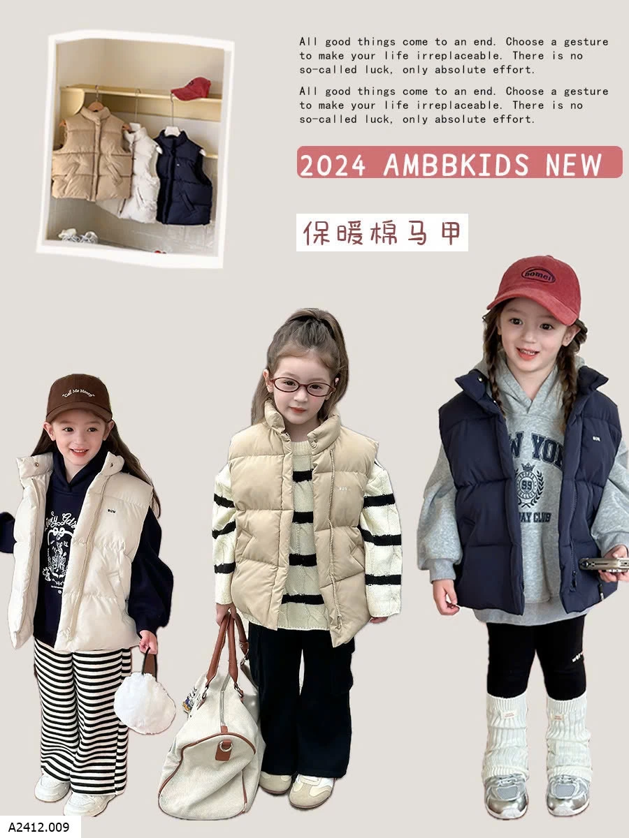 ÁO GILE PHAO CHO BÉ AMBB   Giá sỉ Sz 90-150: 222k 160: 243k 170: 265k