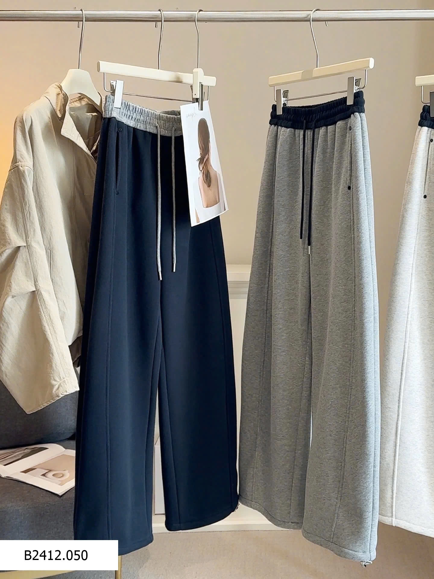 Quần nỉ lót lông chuẩn nhà Anna  Giá sỉ 205k