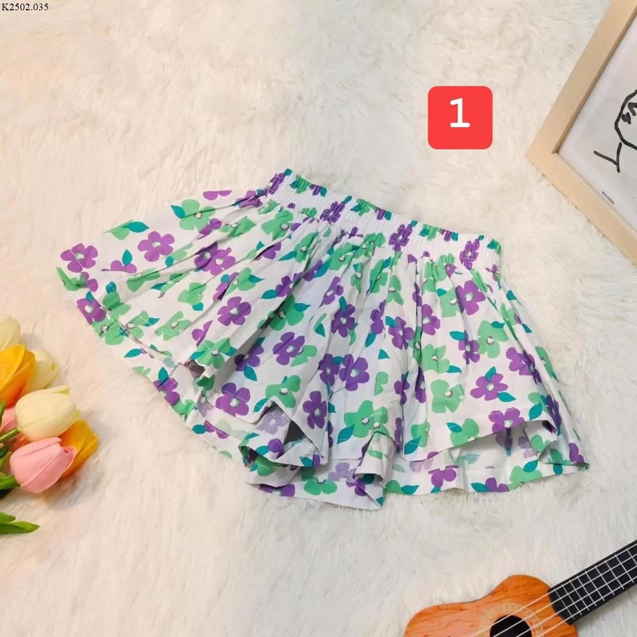 𝑭𝒓𝒆𝒆 𝒔𝒉𝒊𝒑) Quần đùi giả váy chất liệu cotton cực đẹp cho bé từ  11-29kg | Shopee Việt Nam