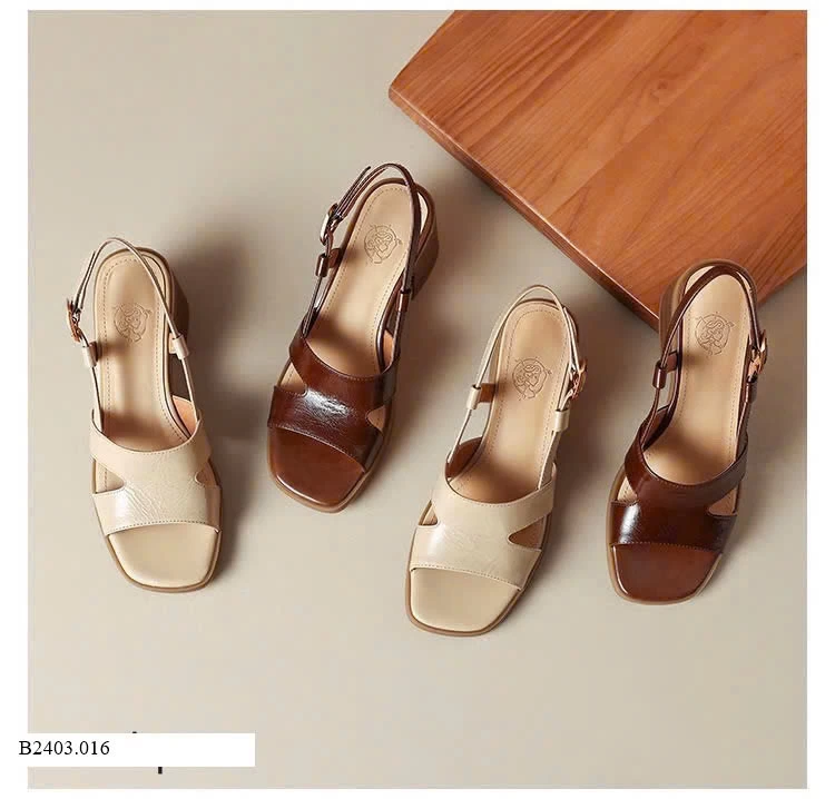 SANDAL QUAI CHÉO ĐẾ VUÔNG   Sỉ  180k