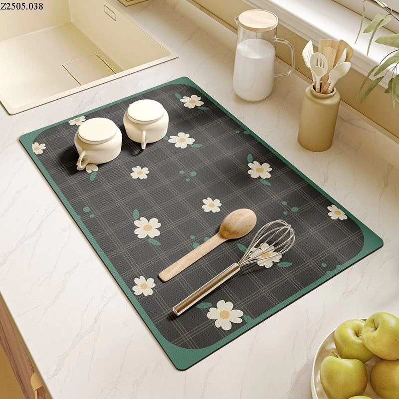 Thảm trải bàn bếp    Si size 30*40: 24k/chiếc       Size 40*50: 40k/chiếc 