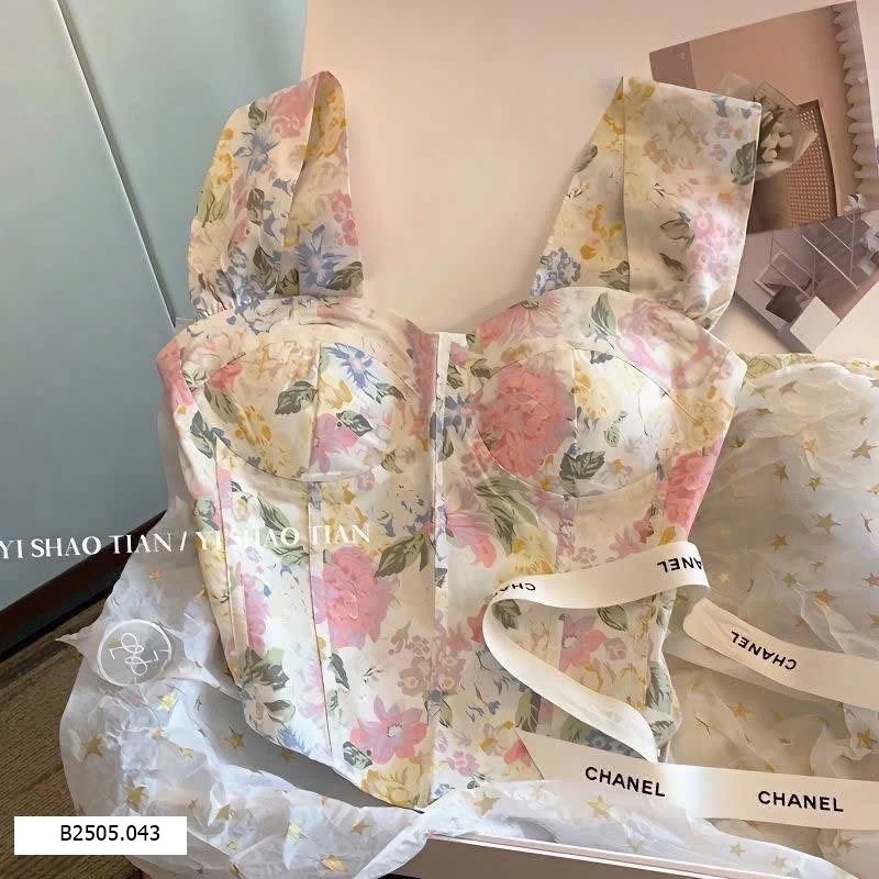 AO HOA DÁNG CROPTOP  Sỉ 105k