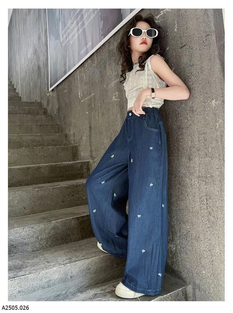 QUẦN SUÔNG NƠ CHO BÉ GÁI  Sỉ 145k
