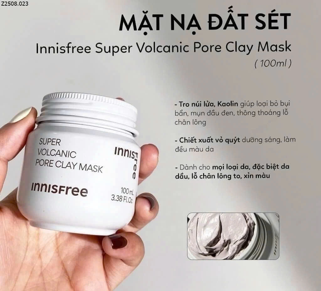 MẶT NẠ NÚI LỬA INNISFREE  Si 200k