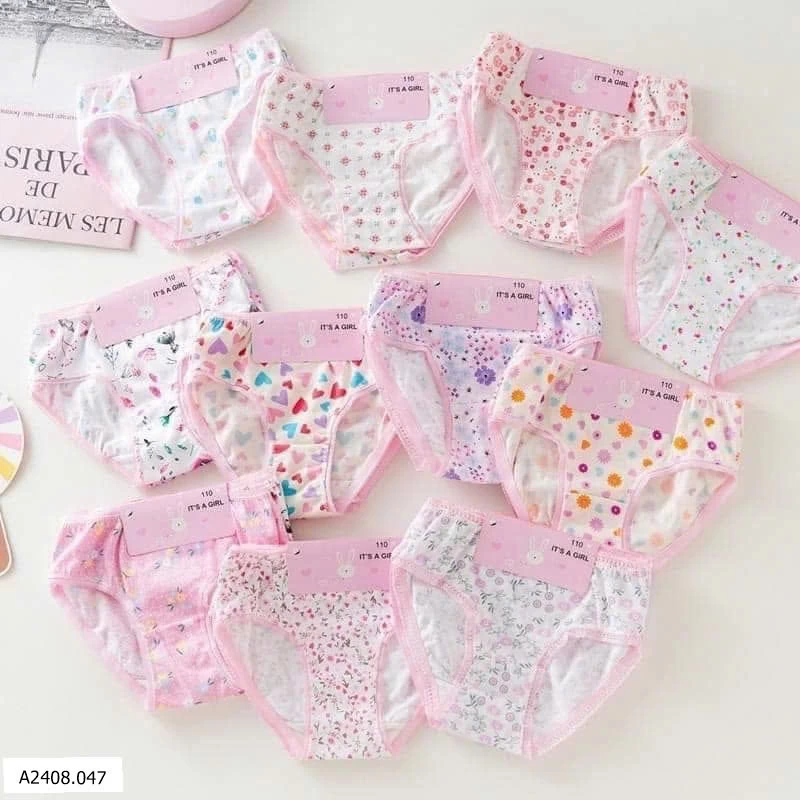 SET 12 QUẦN CHIP BG   Giá sỉ 105k/1 set 12c