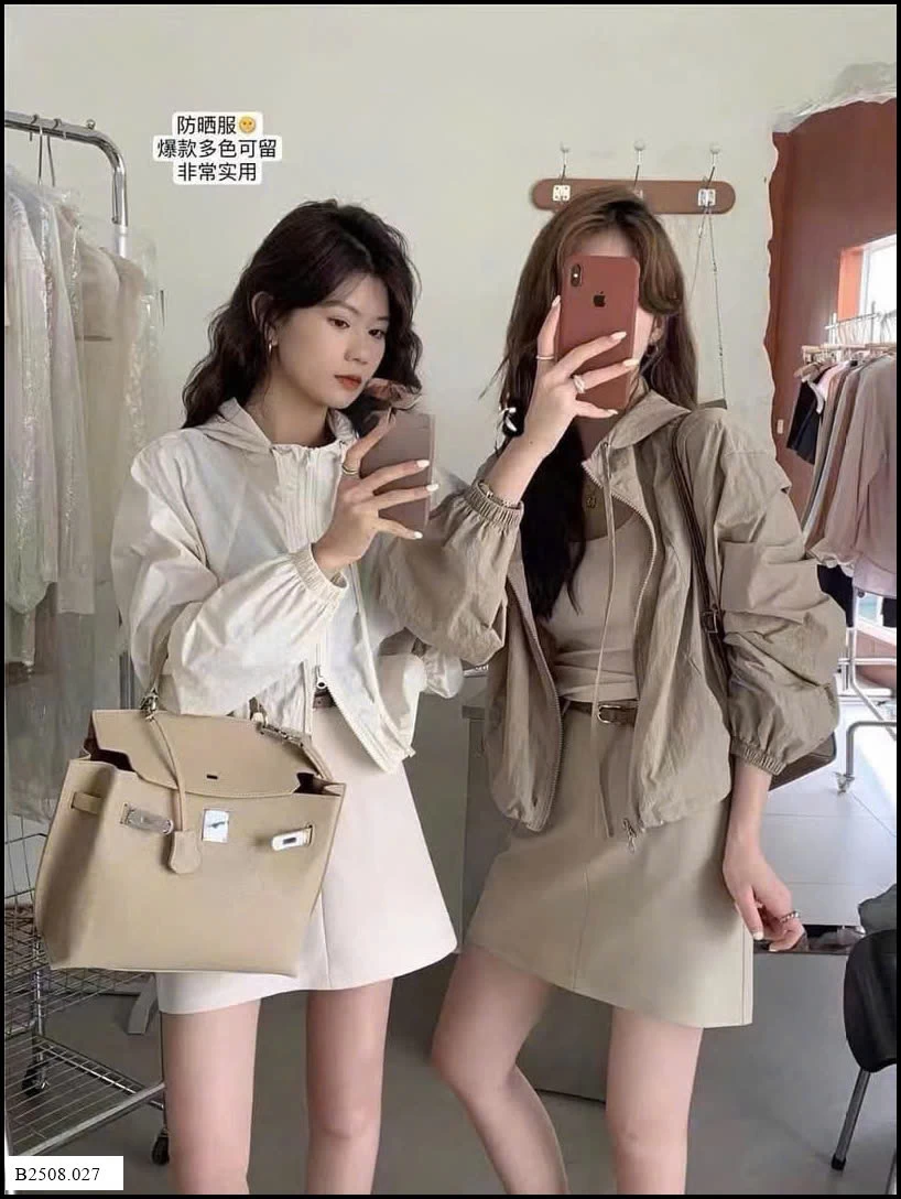 ÁO KHOÁC GIÓ MỎNG   Giá sỉ 92k
