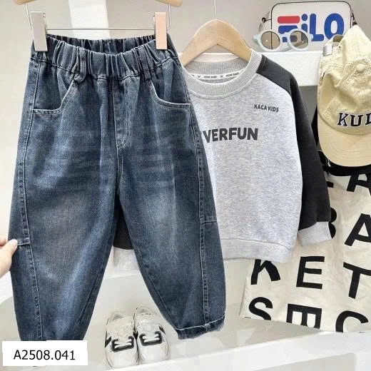 BST QUẦN JEANS BÉ TRAI HÃNG KACADY    Giá sỉ  130k