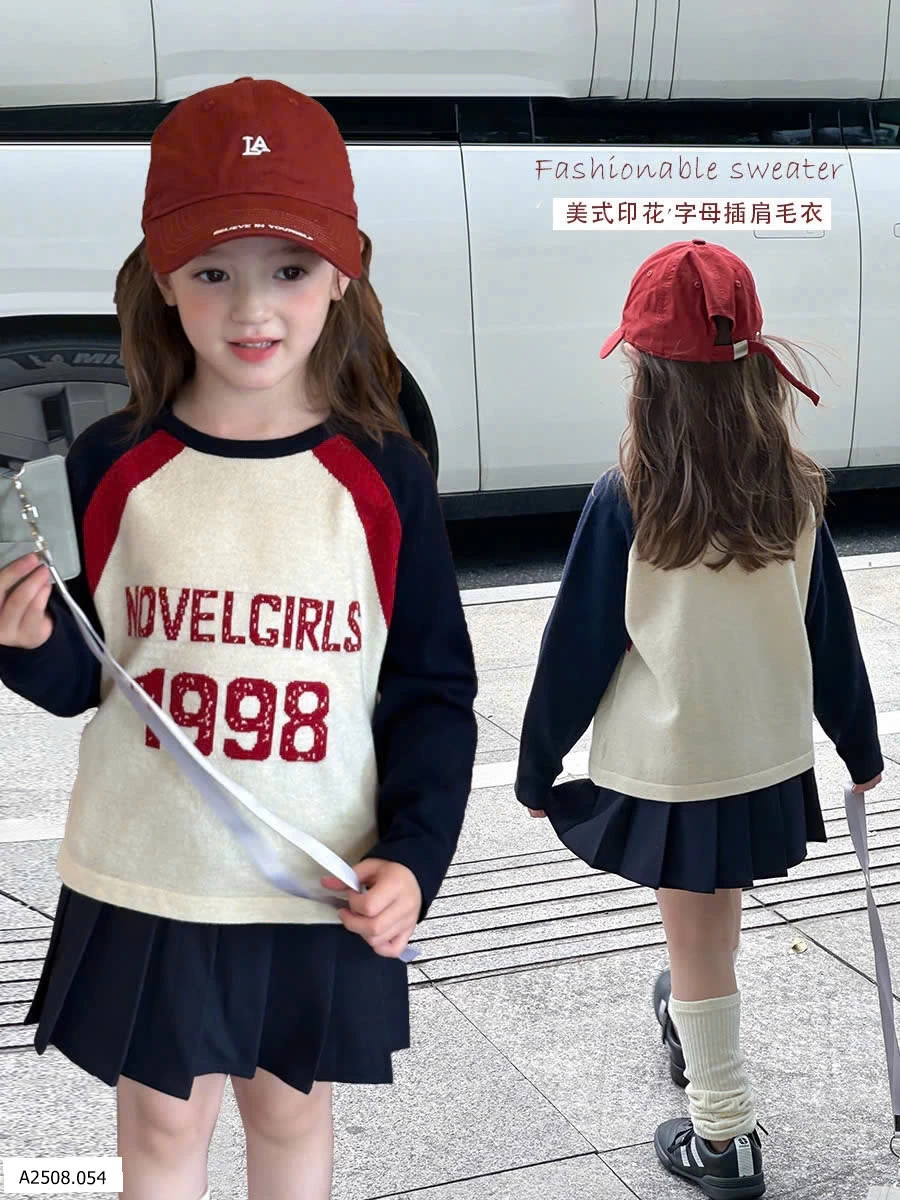 ÁO PHÔNG CHỮ MIX QUẦN/CHÂN VÁY AMBB   Giá sỉ   sz 90-150: áo 130K, váy 133K, quần 211k Sz 160: áo 144K, váy 147KK, quần 233k 