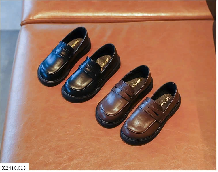 GIÀY LOAFER DA CHO BÉ Sỉ 109k