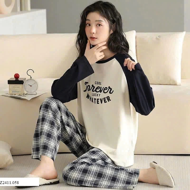 PIZAMA COTTON KẺ  Sỉ 140k