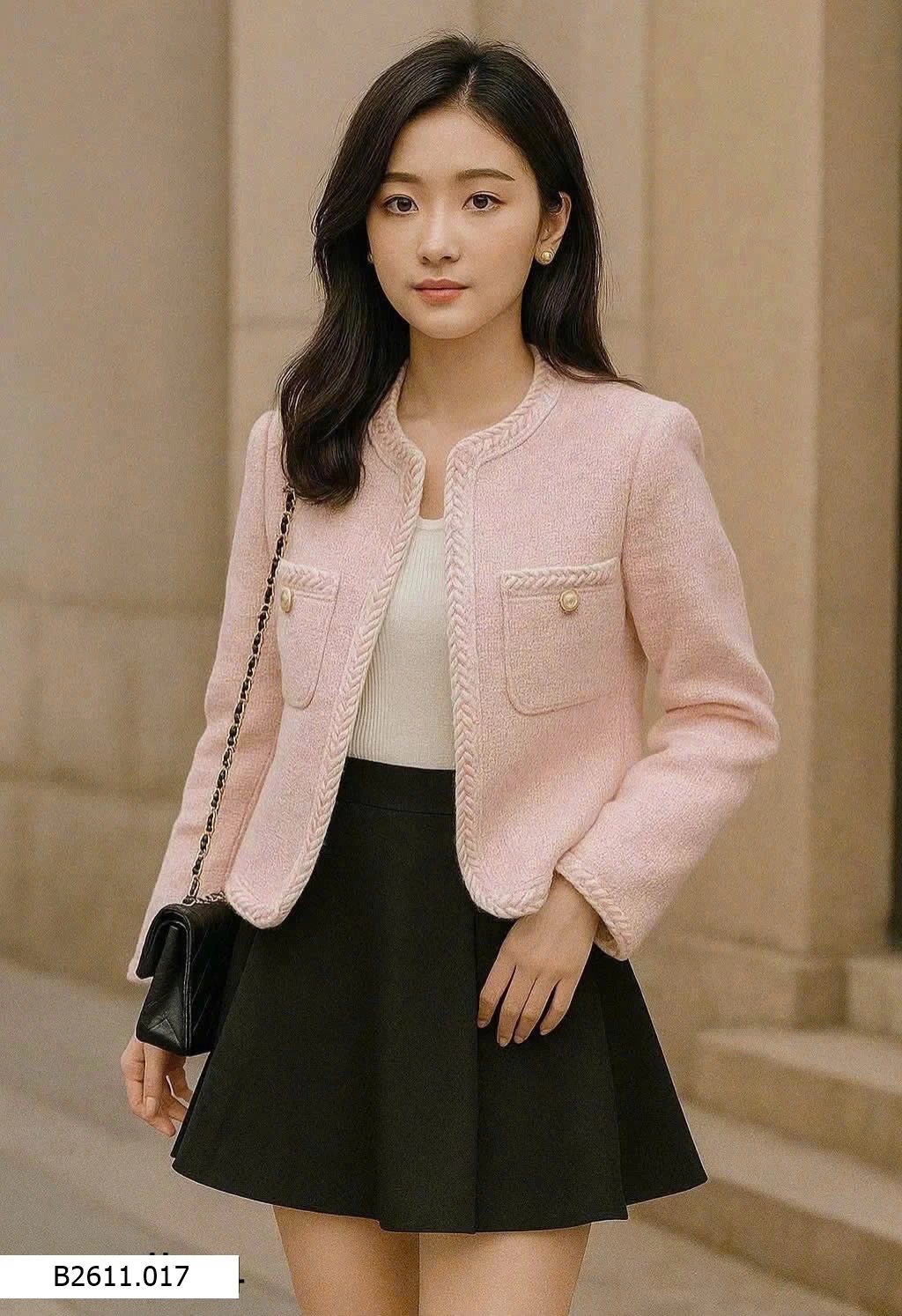 KHOÁC DẠ HỒNG NỮ TÍNH – THANH LỊCH   Giá sỉ 280k