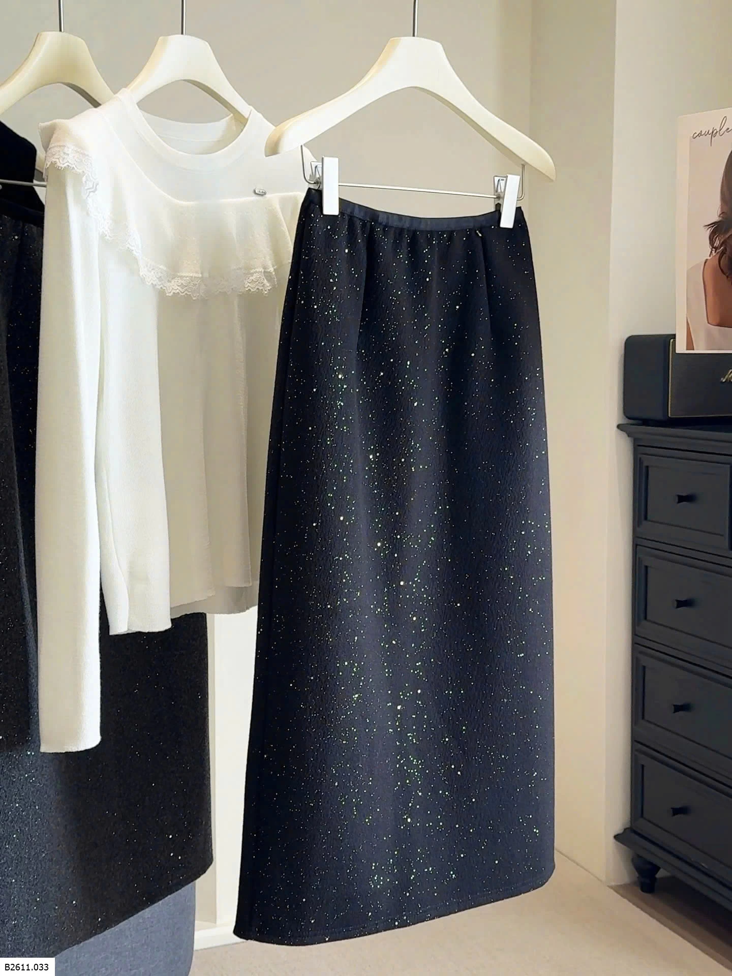 CHÂN VÁY DÀI ANNA  Giá sỉ 215k