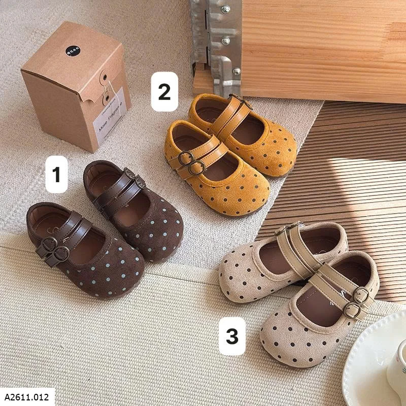 GIÀY CHẤM BI XINH BG   Giá sỉ 133k