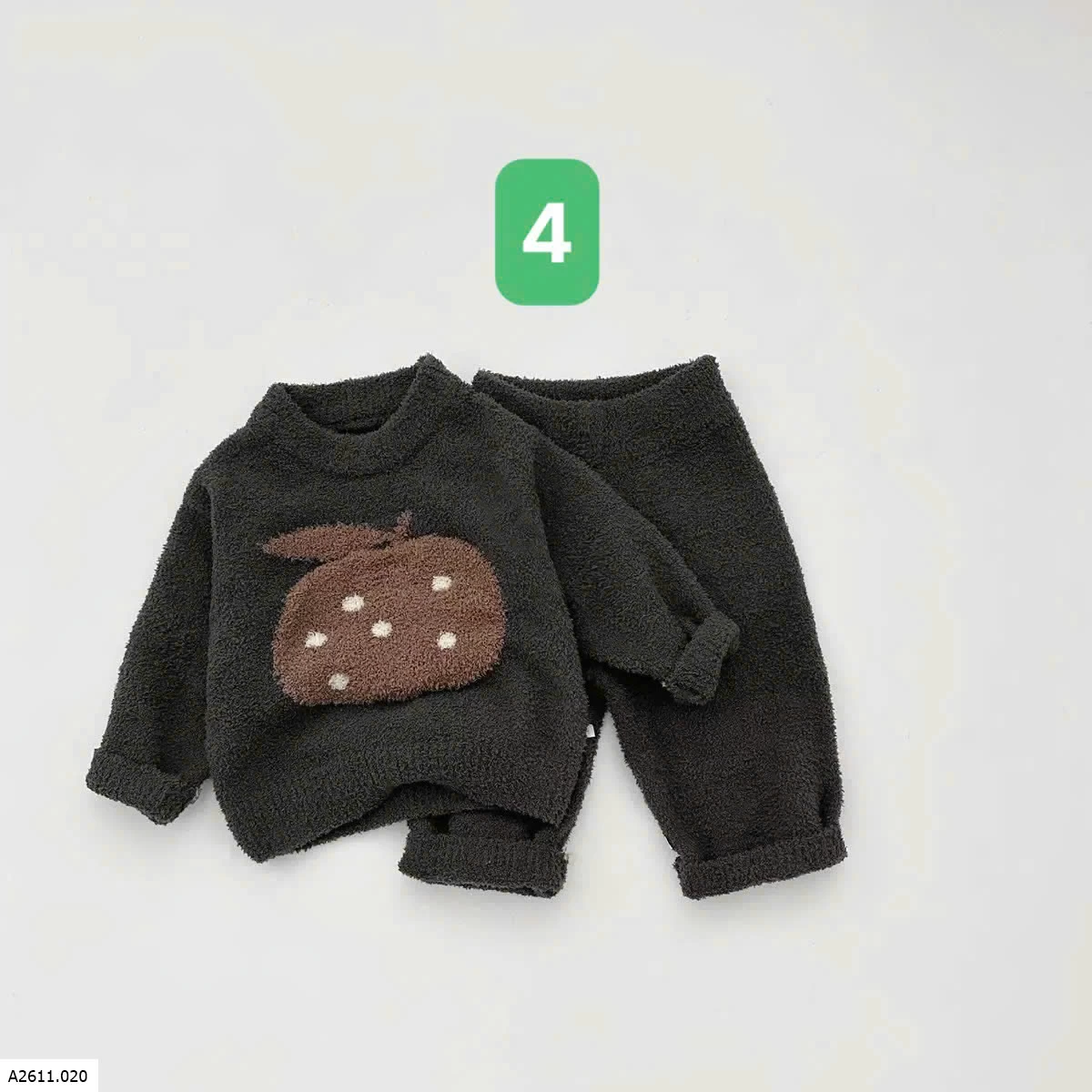 BỘ LEN LÔNG HOA QUẢ   Giá sỉ 185k