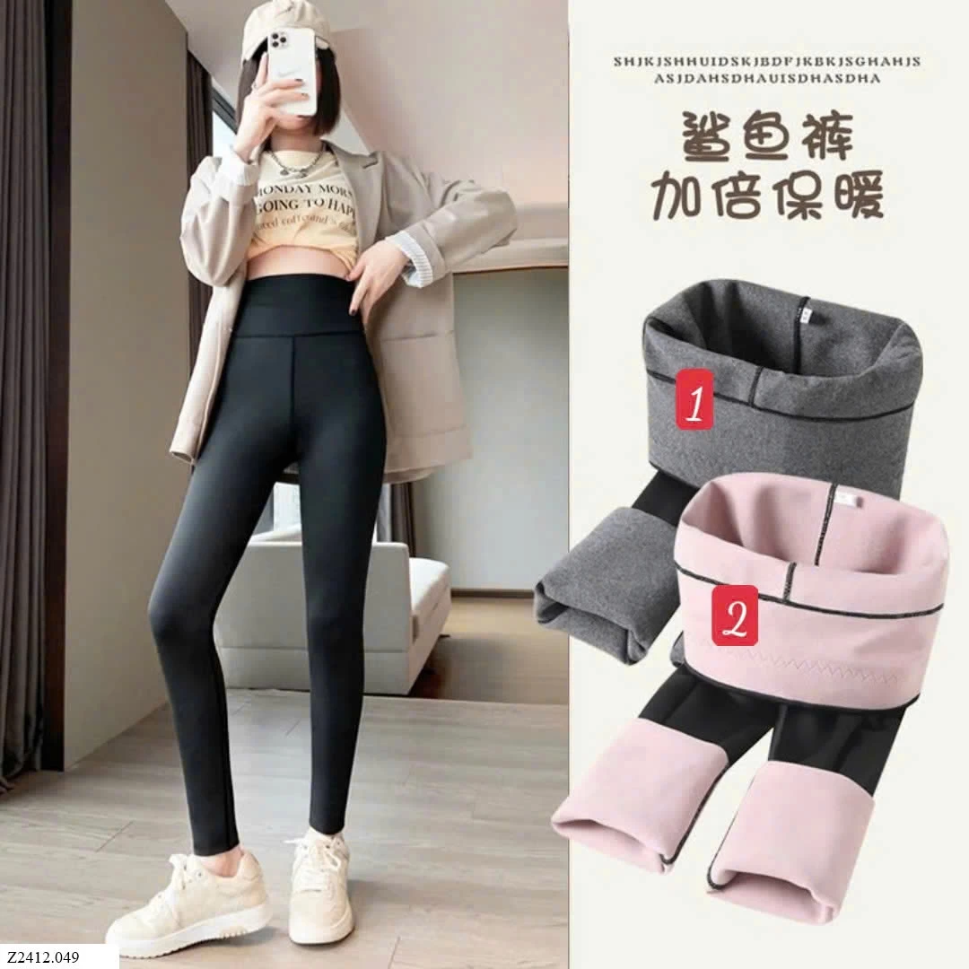 QUẦN LEGGING LÓT NỈ    Sỉ 70k