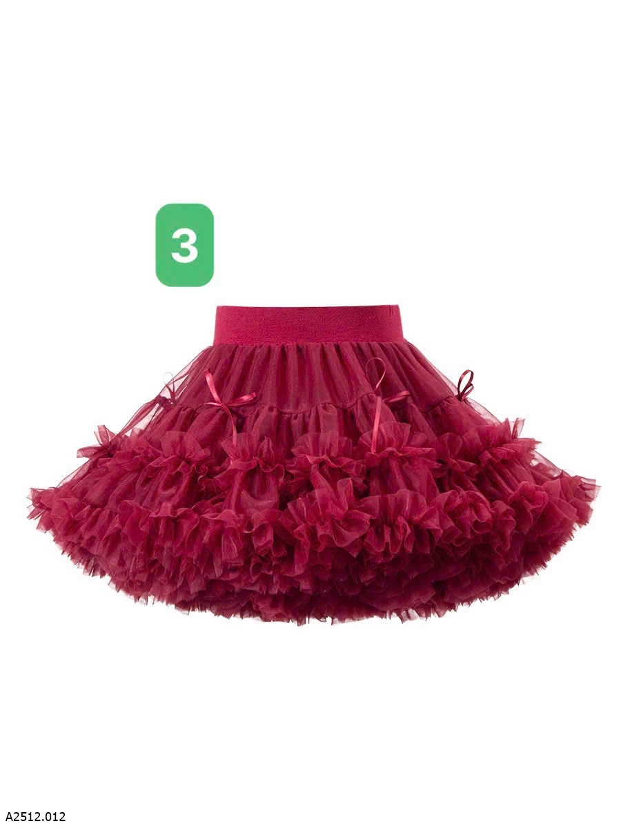 CHÂN VÁY TUTU BỒNG GẮN NƠ  Giá sỉ M1 giá 248k  M2-6 giá 217k 