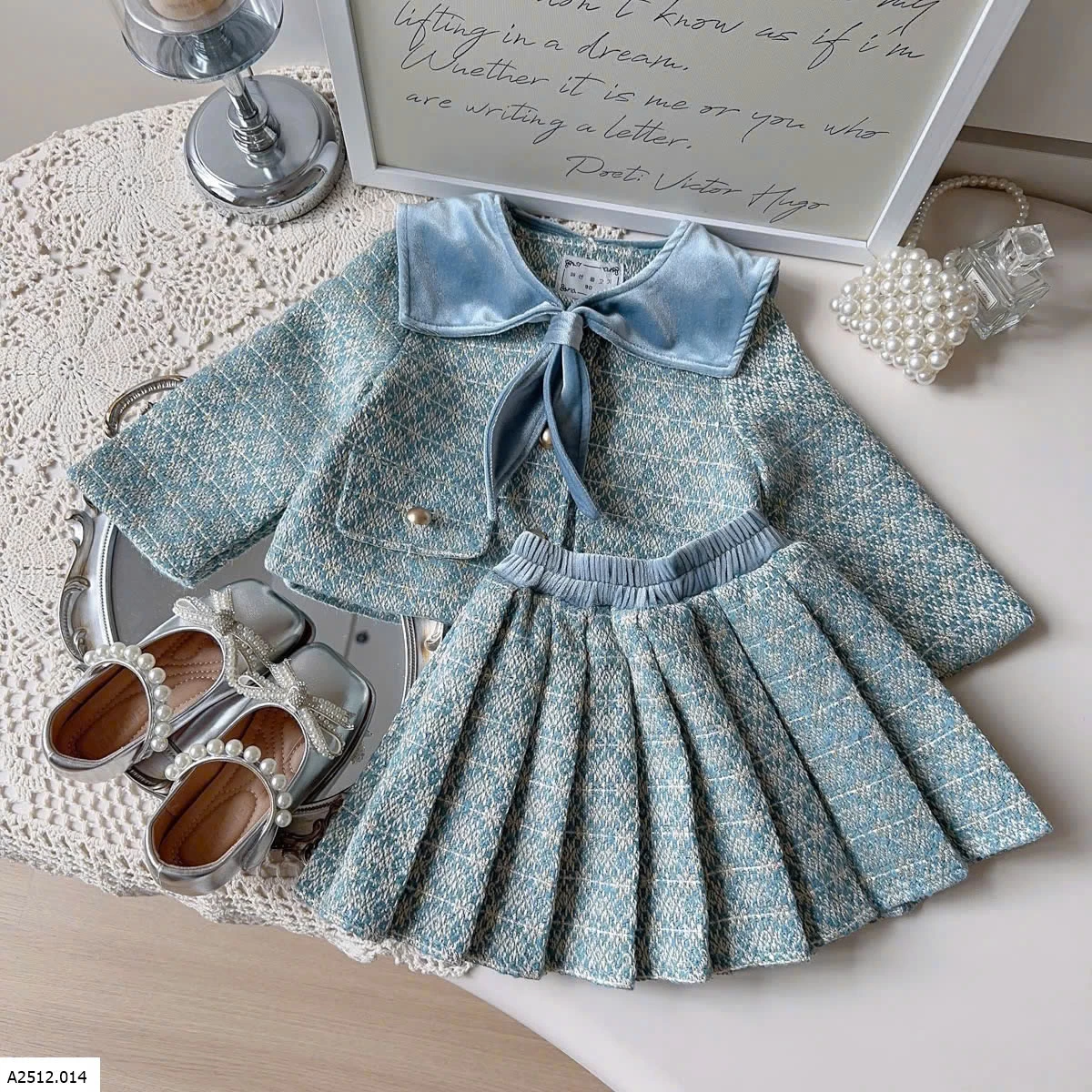 SET DẠ XẾP LY BG  Giá sỉ 289k