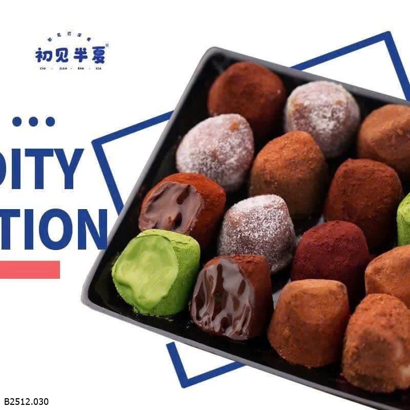 COMBO 5 GÓI SOCOLA TRUFFLE MIX VỊ  Giá sỉ 70k/ combo 5 gói mix vị