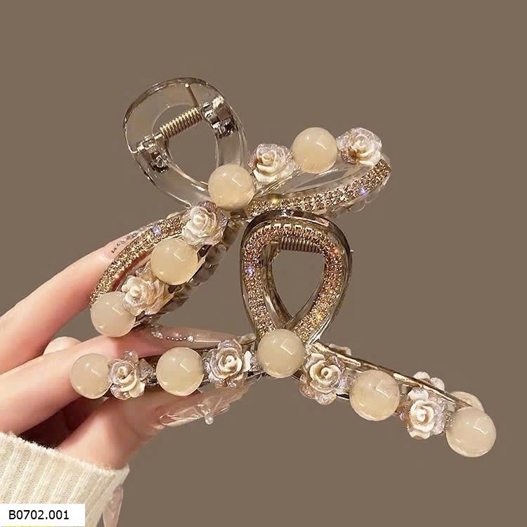 SET 2 KẸP TÓC SANG CHẢNH  Sỉ 35k/1 set 2 chiếc mix màu 