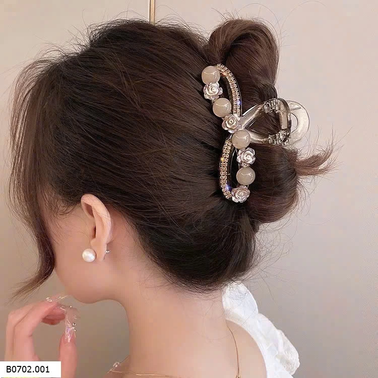SET 2 KẸP TÓC SANG CHẢNH  Sỉ 35k/1 set 2 chiếc mix màu 