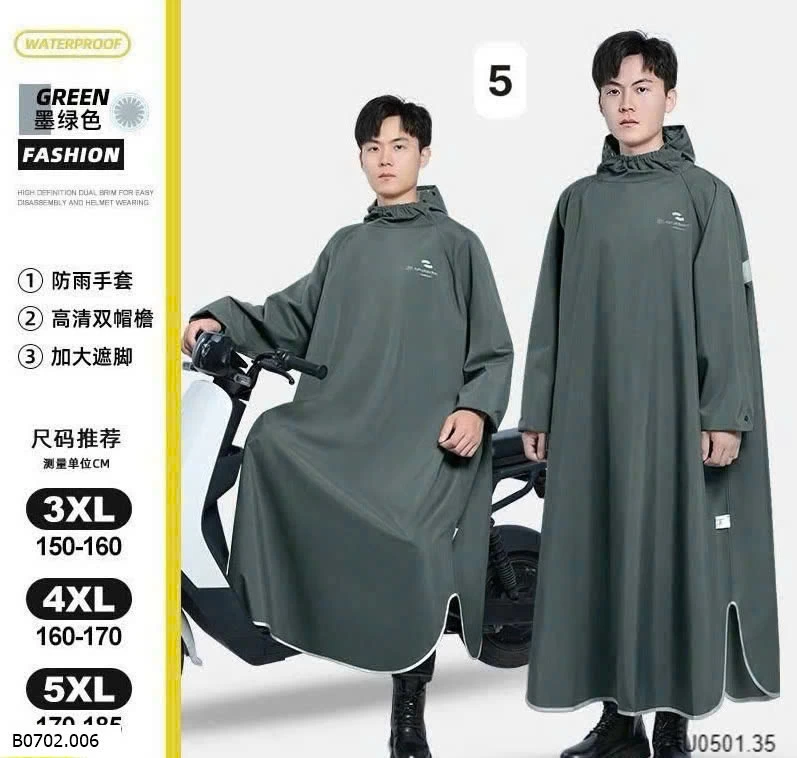 ÁO MƯA NAM NỮ MẪU NEW   Sỉ 170k