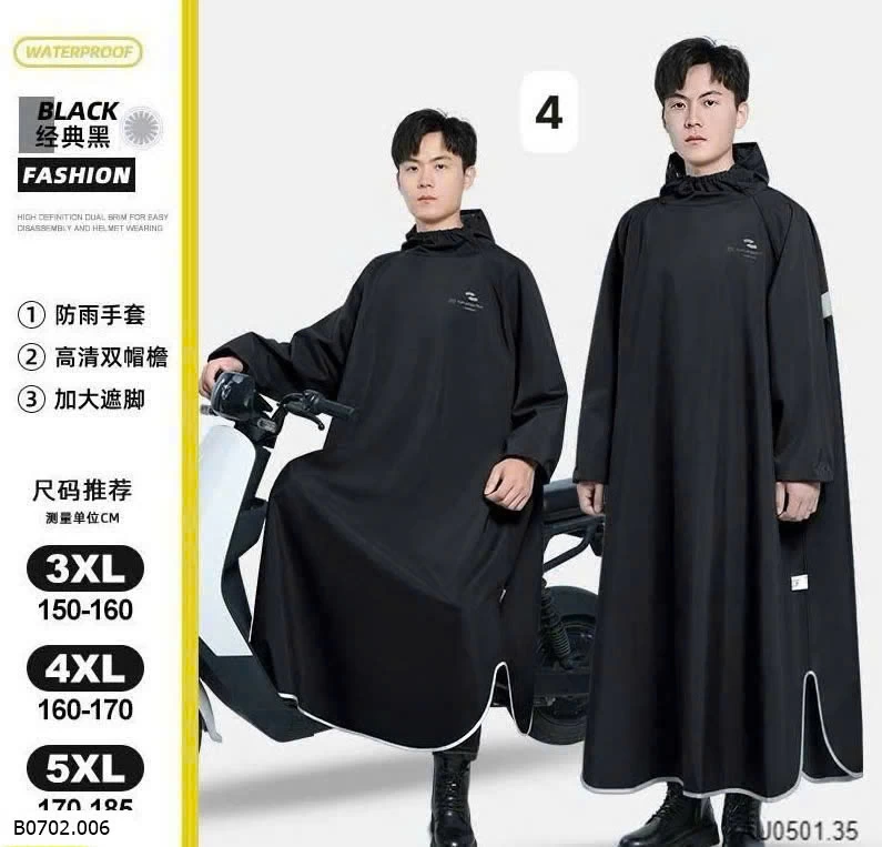 ÁO MƯA NAM NỮ MẪU NEW   Sỉ 170k