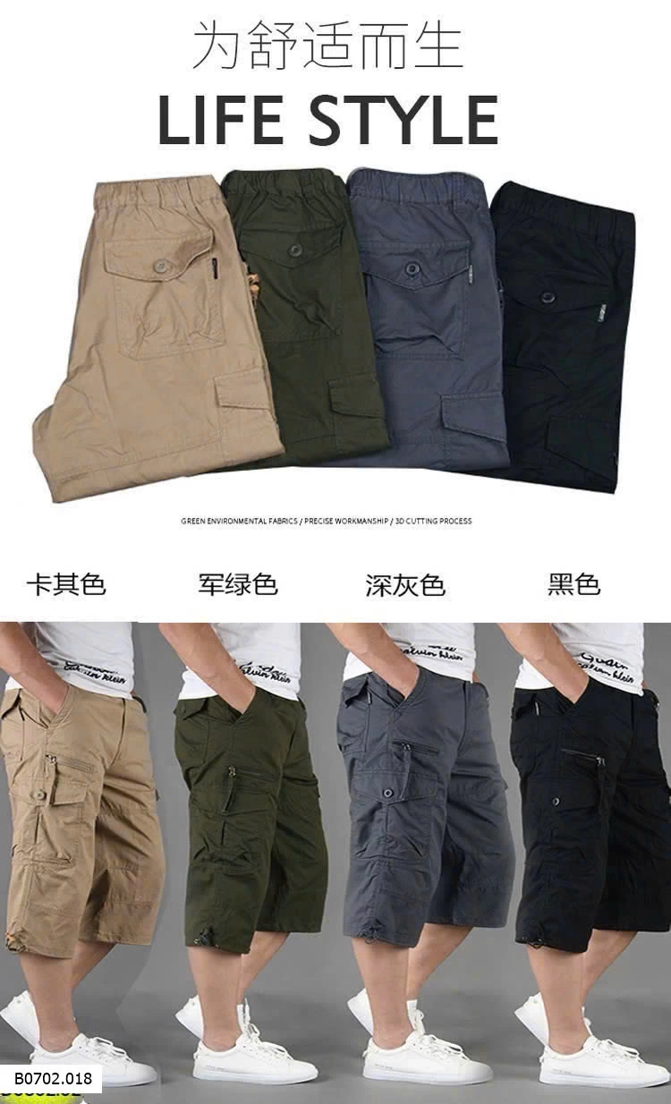 QUẦN SHORT NGỐ NAM   Sỉ 167k