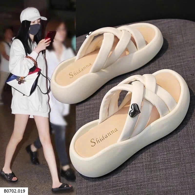 DÉP LÊ QUAI CHÉO CHO NỮ  Sỉ 45k/1 đôi  