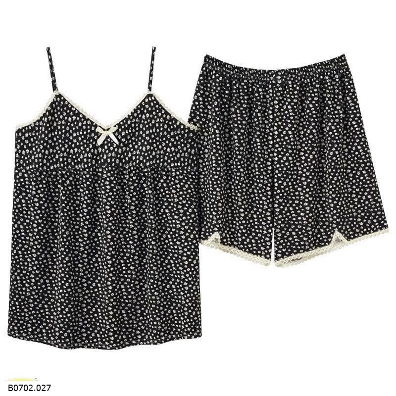 BỘ NGỦ 2S HOA NHÍ SIÊU XINH  Giá sỉ như sau  #bộ cộc 96k #bộ dài 100k