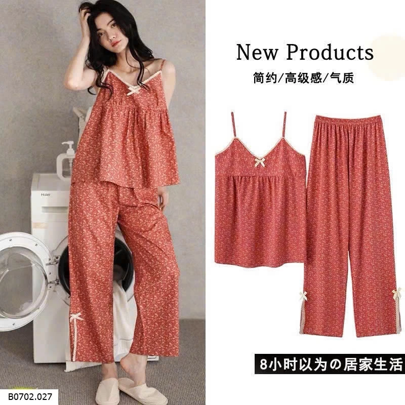 BỘ NGỦ 2S HOA NHÍ SIÊU XINH  Giá sỉ như sau  #bộ cộc 96k #bộ dài 100k