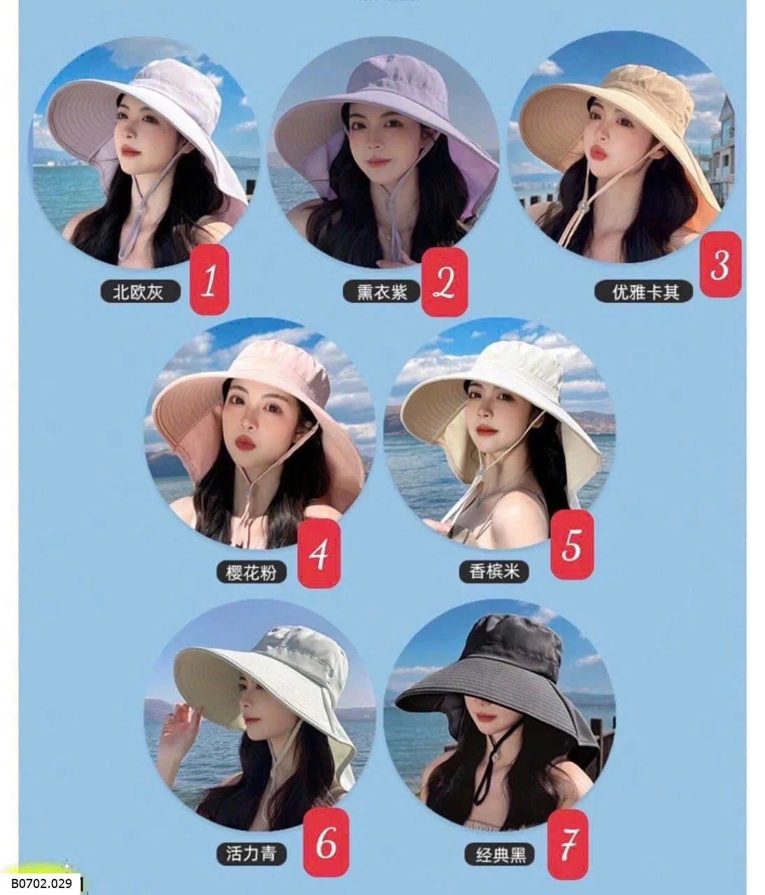 MŨ CHỐNG NẮNG NỮ   Sỉ 70ka