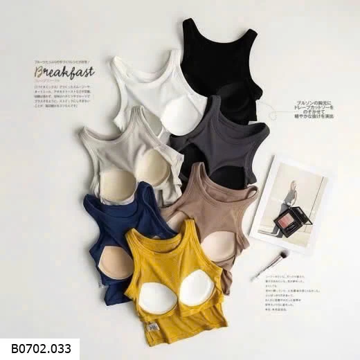 CROPTOP SÁT NÁCH KÈM BRA  Sỉ 102k 
