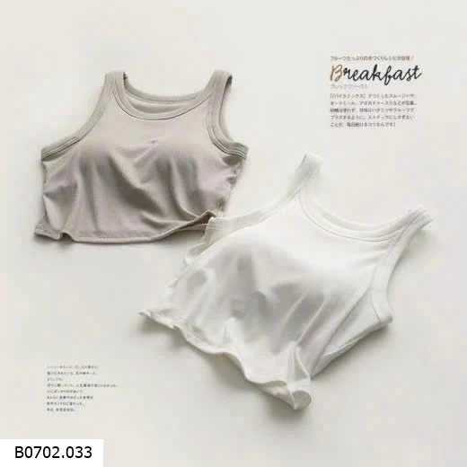 CROPTOP SÁT NÁCH KÈM BRA  Sỉ 102k 