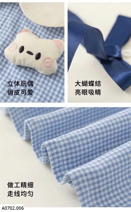 VÁY CỔ SEN NƠ BÉ GÁI NHÀ BABYCITY  Sỉ 167k