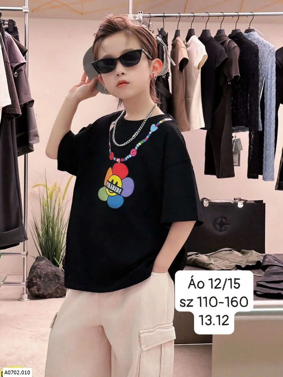ÁO PHÔNG SIZE ĐẠI BÉ TRAI   Sỉ 110k