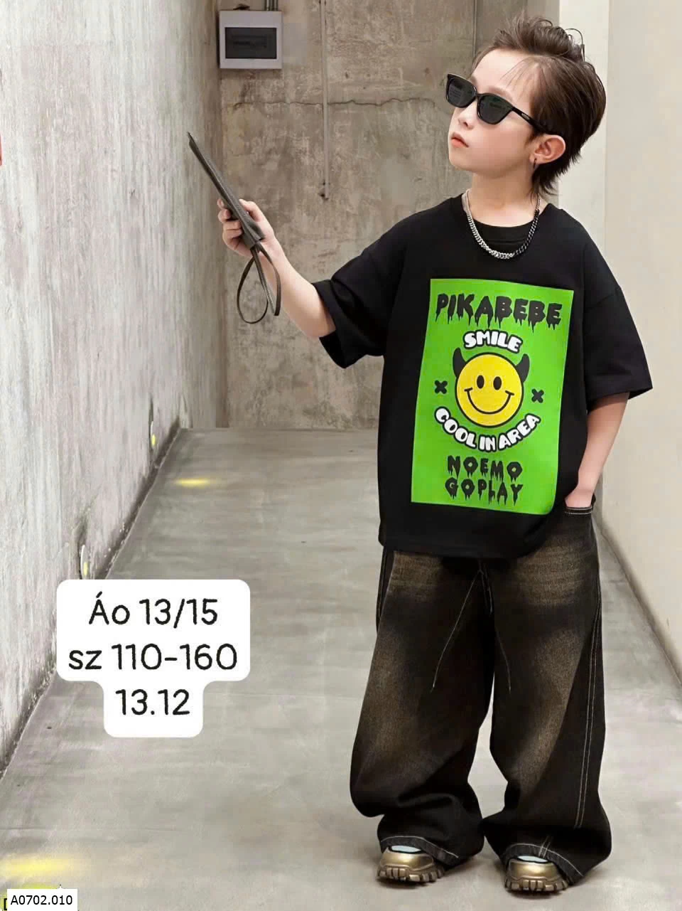 ÁO PHÔNG SIZE ĐẠI BÉ TRAI   Sỉ 110k