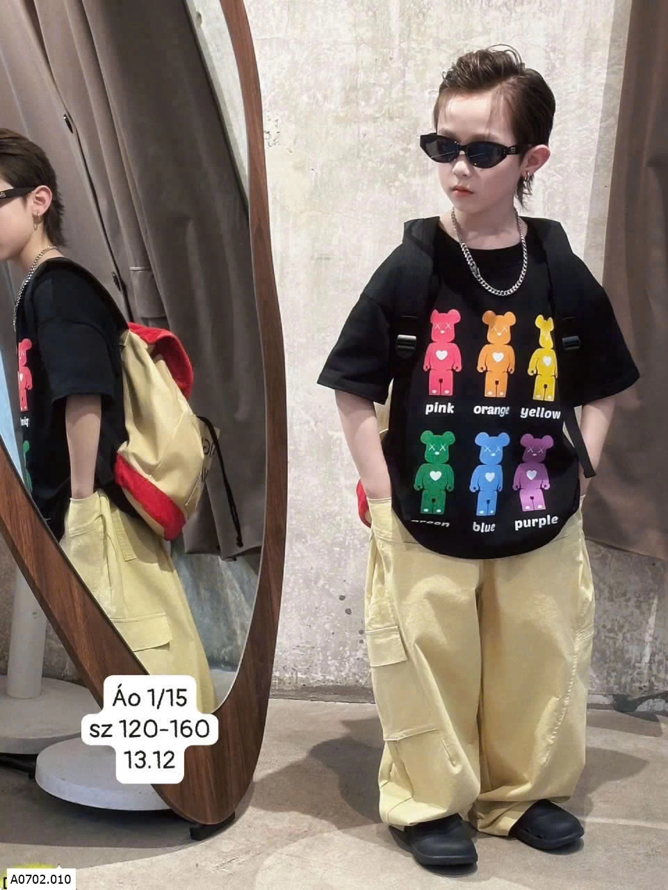 ÁO PHÔNG SIZE ĐẠI BÉ TRAI   Sỉ 110k