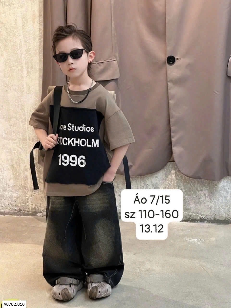 ÁO PHÔNG SIZE ĐẠI BÉ TRAI   Sỉ 110k