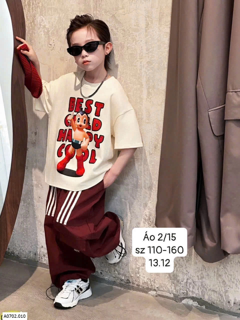 ÁO PHÔNG SIZE ĐẠI BÉ TRAI   Sỉ 110k
