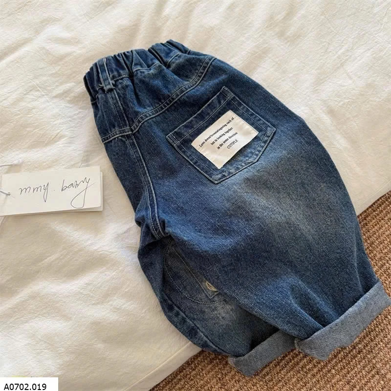 Quần jean MMY rách gấu  Sỉ 165k